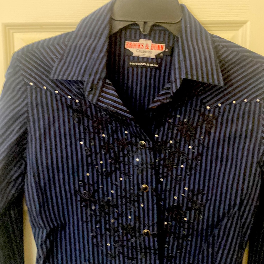 Brooks and dun western shirt
